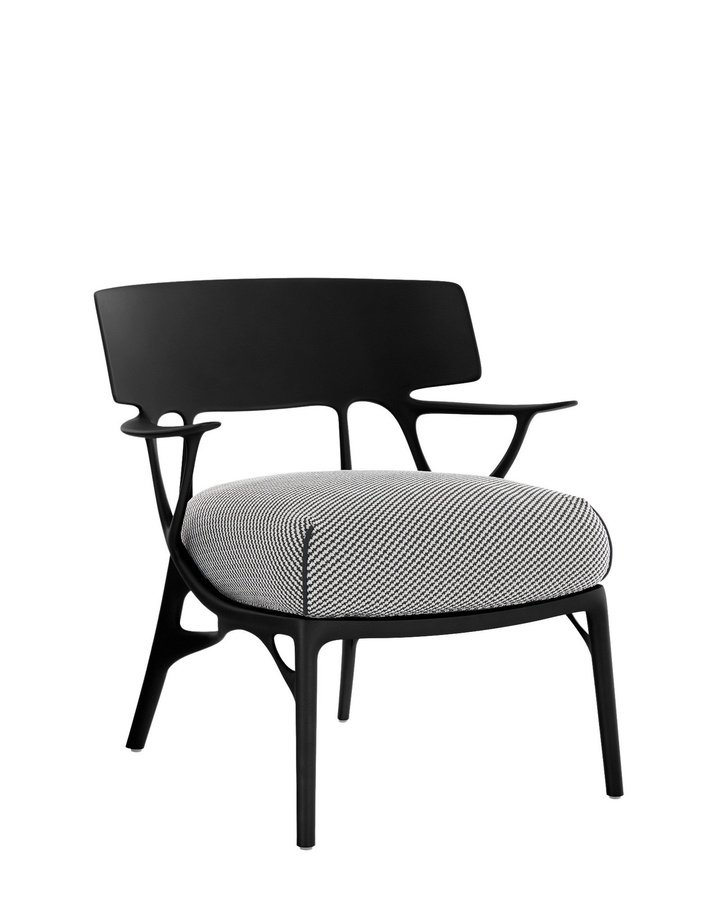 Kartell A I Outdoor Lounge Chair aus Kunststoff in Schwarz Matt - Bild 2