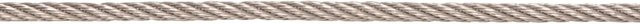 Conacord Drahtseil aus rostfreiem V4A-Stahl 6 x 7-WC Ø 3 mm in Silber als Meterware - Bild 1
