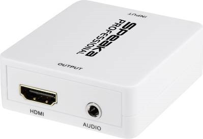 SpeaKa Professional Audio Extraktor SP-6773284 in Weiß mit HDMI, Klinke und Cinch für 1920 x 1080 Pixel - Bild 1