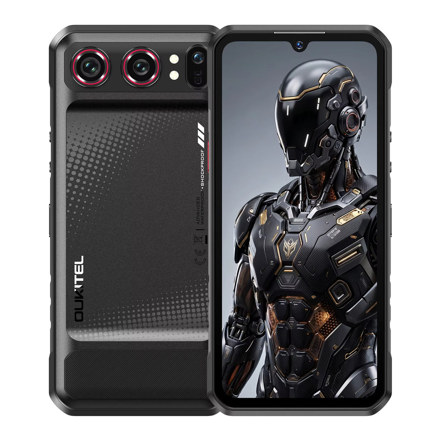 Oukitel WP68 Air 5G Outdoor-Smartphone in Schwarz mit 512GB ROM, 36GB RAM, 8000mAh Akku, 6,88 Zoll 120Hz Display und NFC - Bild 7