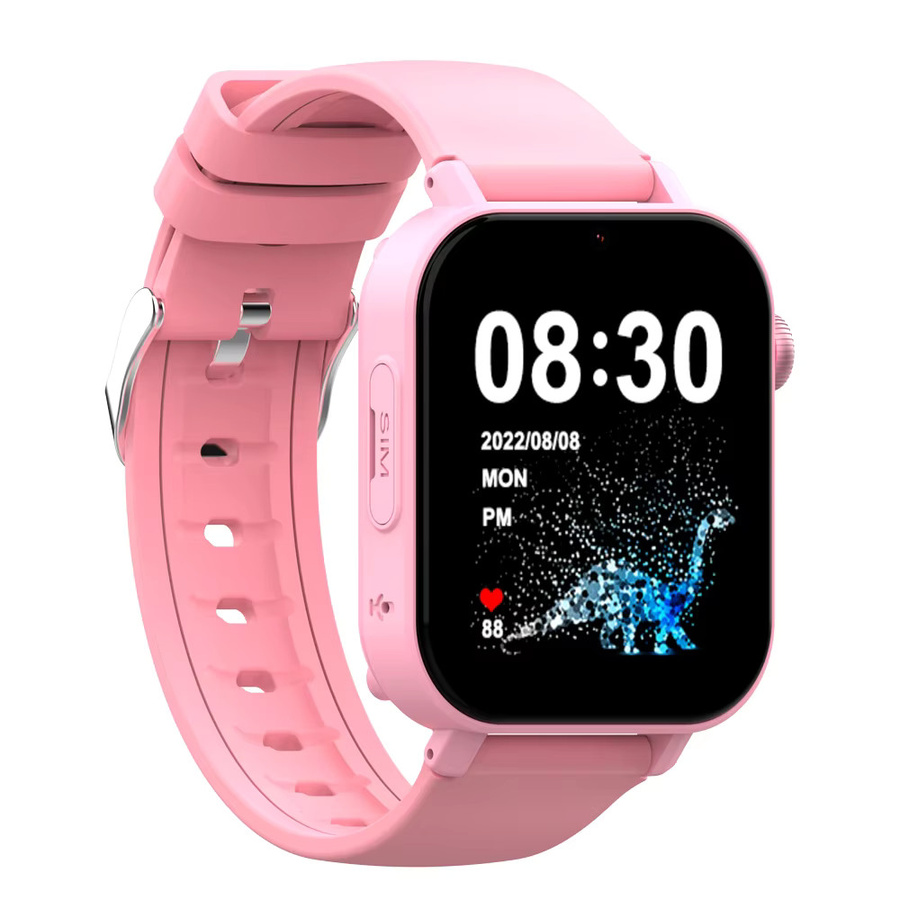 Wonlex KT36 4G Smartwatch für Kinder in Pink mit GPS, WiFi und SOS-Alarm - Bild 7