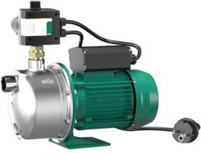 Wilo Kreiselpumpe Jet FWJ 202-EM/3-2, 0,55 kW, 230 V, Farbe: Grün - Bild 1