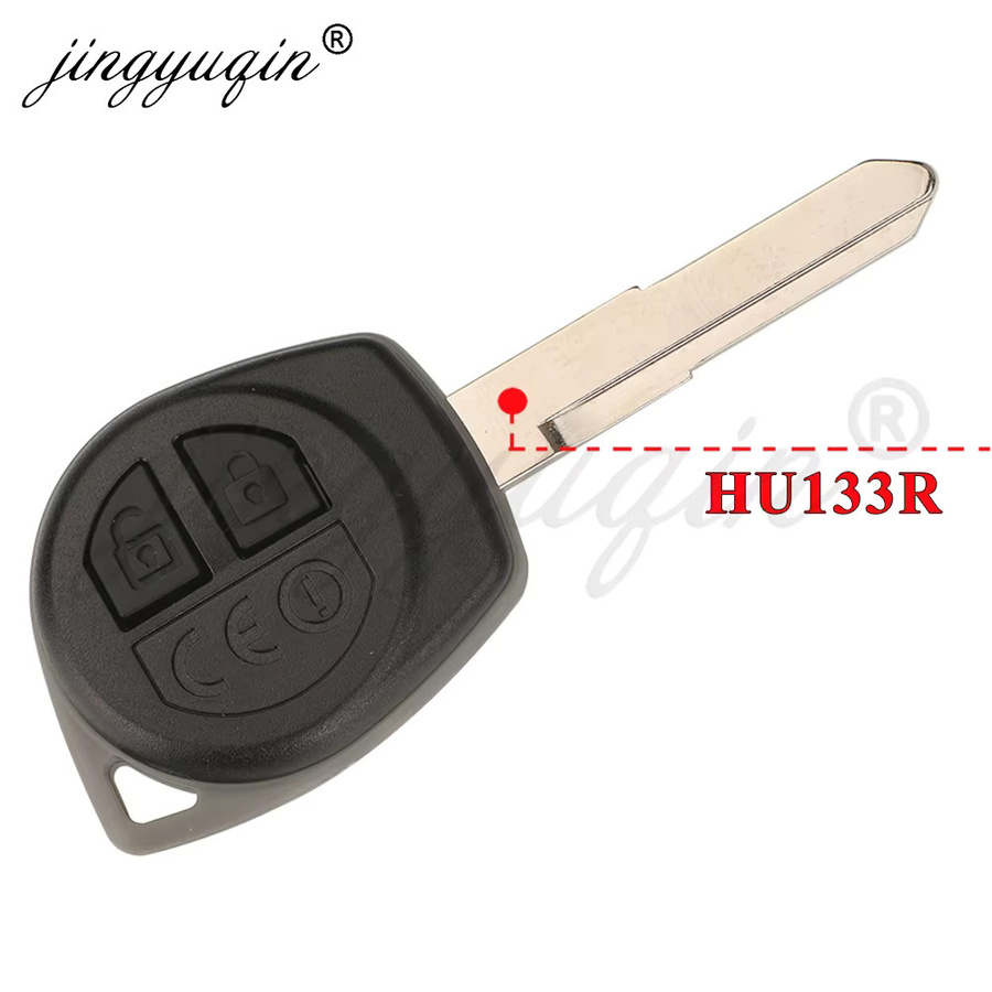Jingyuqin Auto Fernbedienung Schlüssel T61M0 für Suzuki Celerio, Alto, SX4, S-Cross, Baleno, Starlet, Dzire, S-Presso, 433MHz FSK ID47, Schwarz - Bild 1