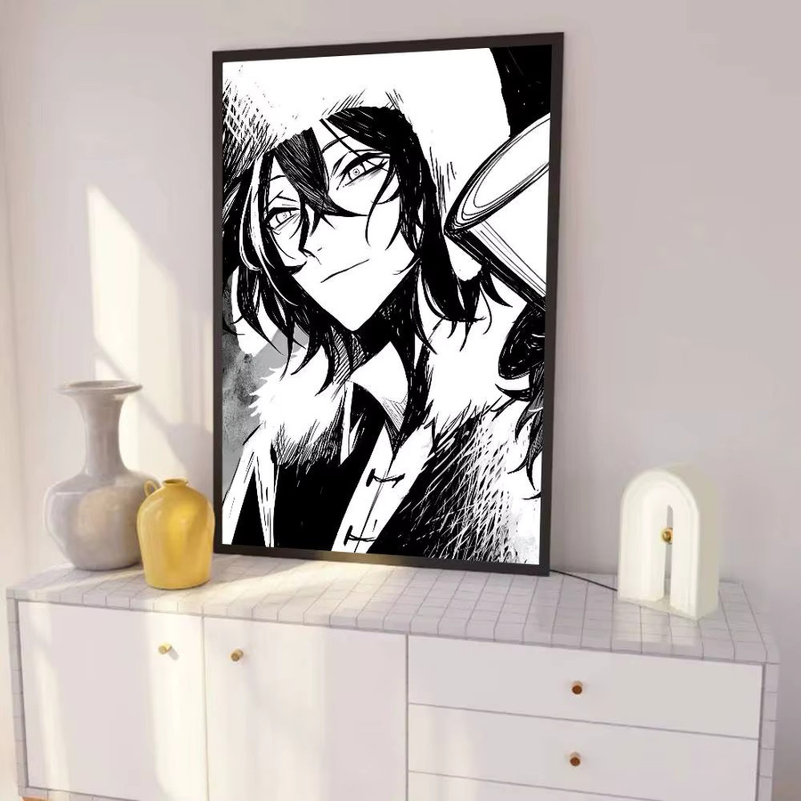 Selbstklebendes und wasserfestes Anime Poster Fyodor D aus Bungo Stray Dogs in Mehrfarbig, Rechteckig - Bild 6