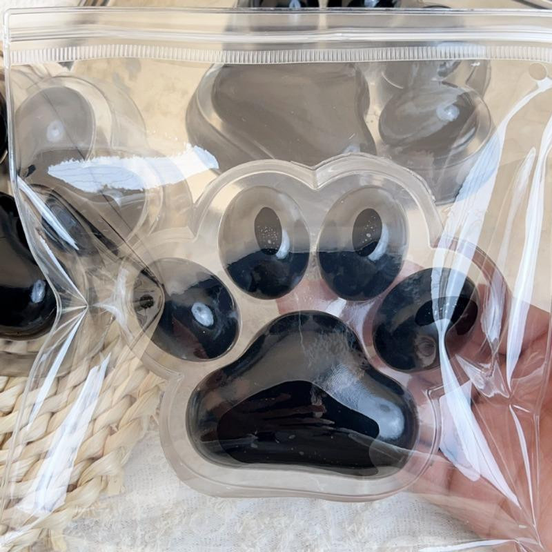 Katzenpfoten Quetschspielzeuge, Langsamer Rückprall, schwarz - Bild 2