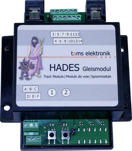 TAMS Schattenbahnhofsteuerung Hades, Gleismodul, Zubehör - Bild 1