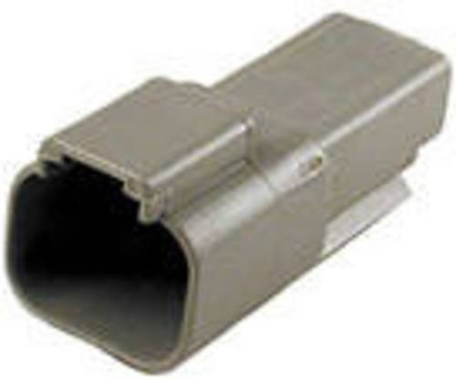 TE Connectivity DT04-2P-C015 Rundstecker Stecker DT Serie, gerade, grau - Bild 1