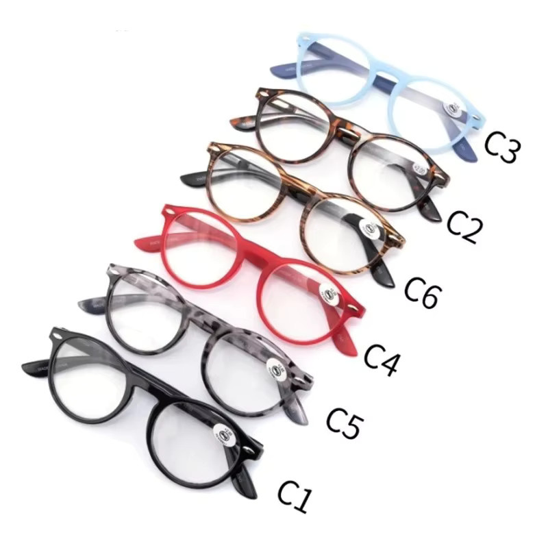 ONEVAN Lesebrille Rund, Damen, Vollrand, Kunststoff - Bild 2