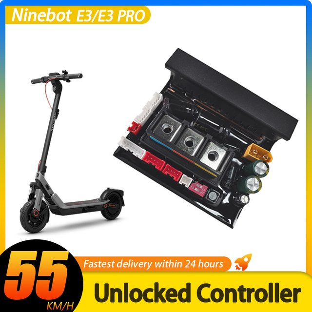 Segway Ninebot E3 Pro Custom Controller für unbegrenzte Geschwindigkeit, Schwarz - Bild 1