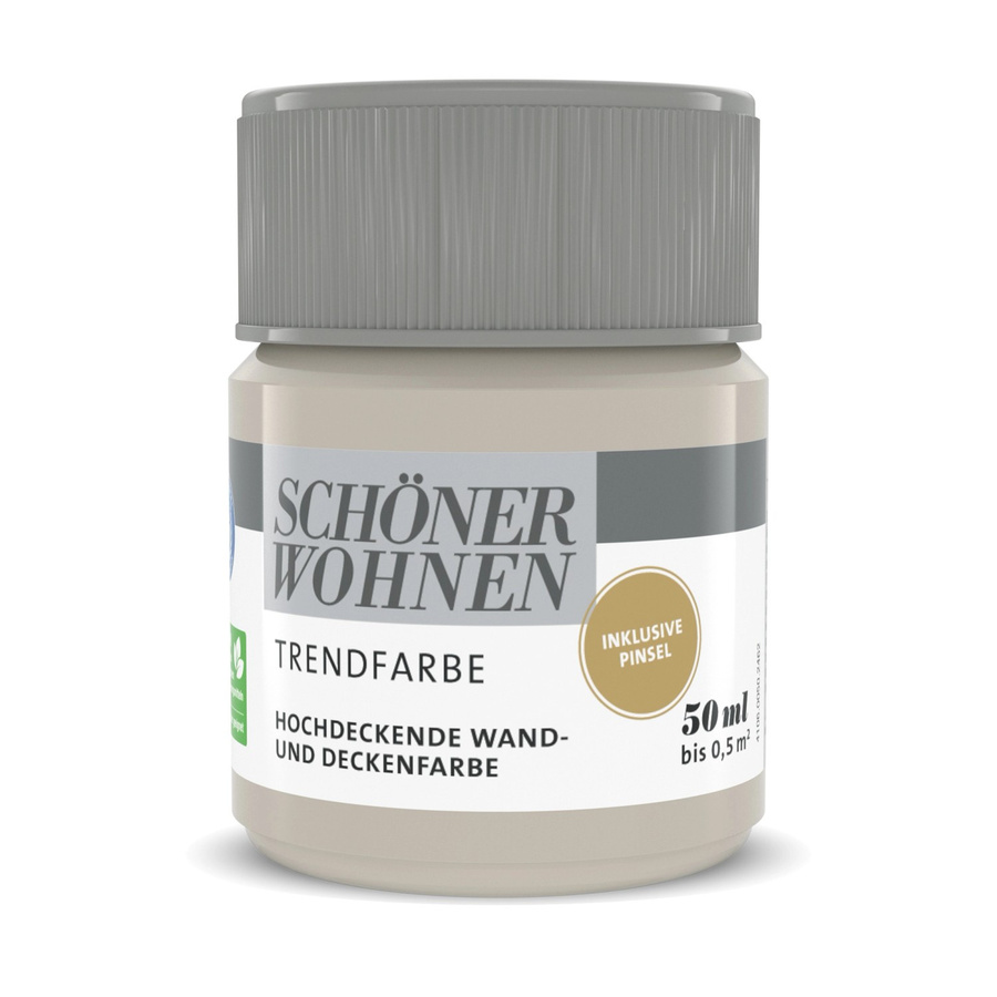 Schöner Wohnen Wandfarbe Plaster Cosy Matt in Beige/Weiß, 50 ml - Bild 2
