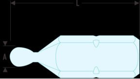 Facom Schraubendreher-Bit Serie 1 Sechskant 4 mm in Weiß - Bild 1