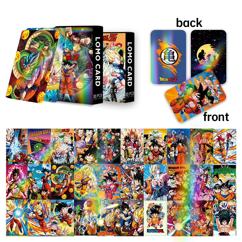 Bandai Dragon Ball, Goku LOMO Kartenbox, Actionfiguren, 30-teiliges Set - Bild 4