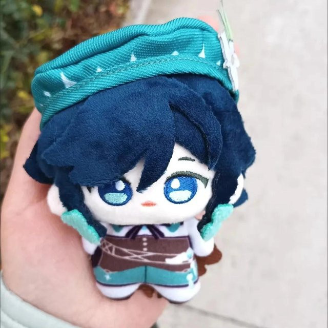 Yiran toy Genshin Impact Venti Plüschtier, Chibi, 10cm - Bild 1
