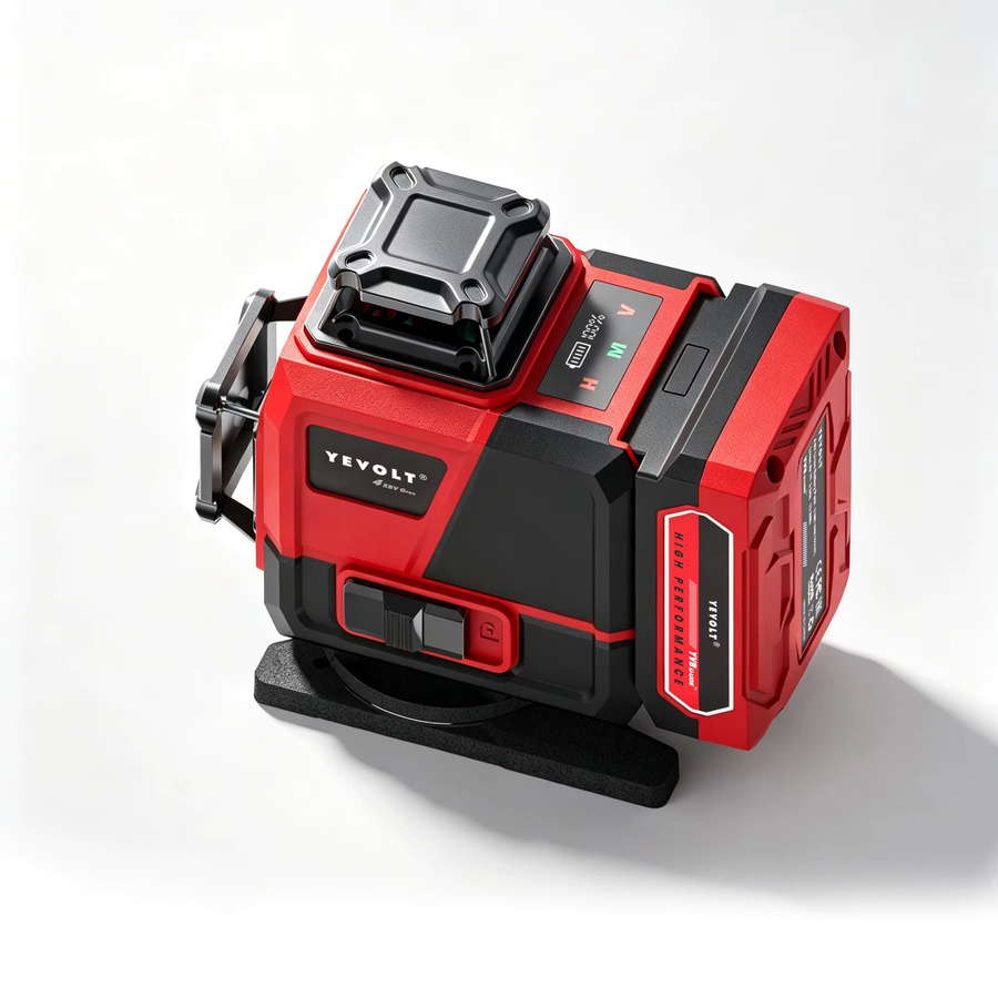 YEVOLT Selbstnivellierender Laser-Level mit 16 Linien in Grün für Haushalt und DIY - Bild 6