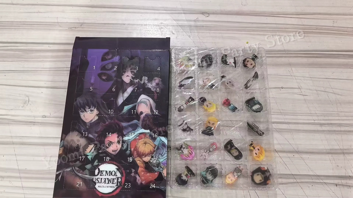 Potdemiel Demon Slayer Actionfigur, Cartoon, Kunststoff, Bunt / Mehrfarbig - Bild 5