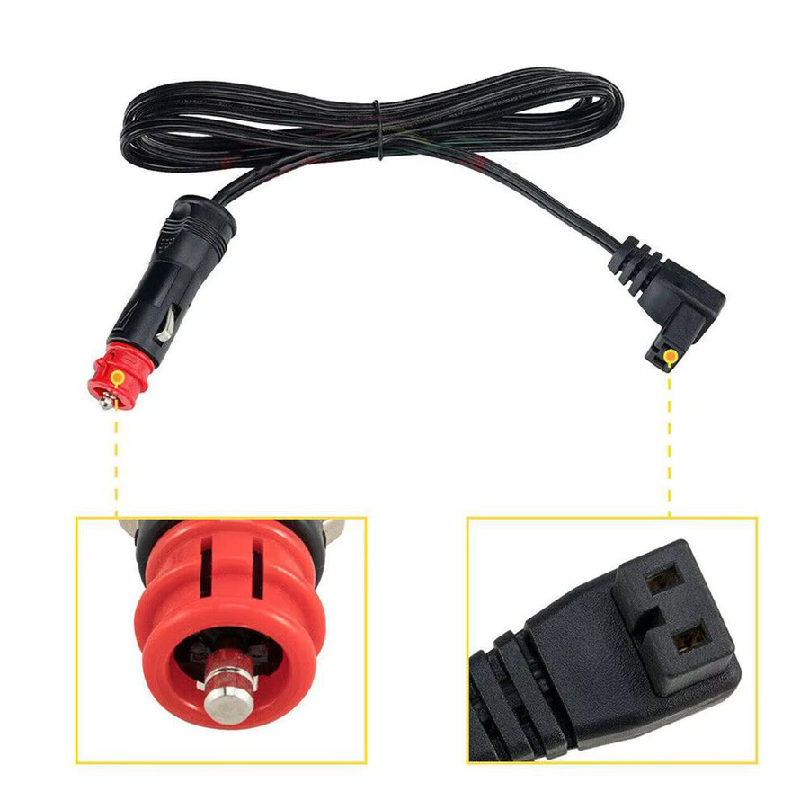 ARB 12V DC Stromkabel mit Zigarettenanzünder-Stecker in Schwarz, 2m Verlängerungskabel für Kühlschrank und Heizung - Bild 4