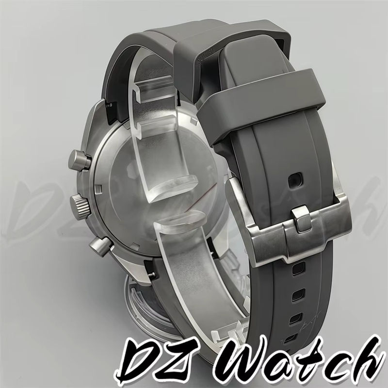 DZ Uhrengehäuse Titan, 40 mm, blau, grün, schwarz, silberfarben, Unisex - Bild 2