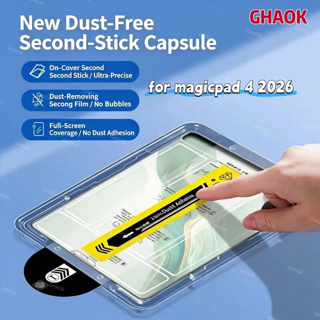 Gehärteter Glas-Displayschutz für Huawei Honor Magic Pad 2 3 Pro 4 in Transparent - Bild 1