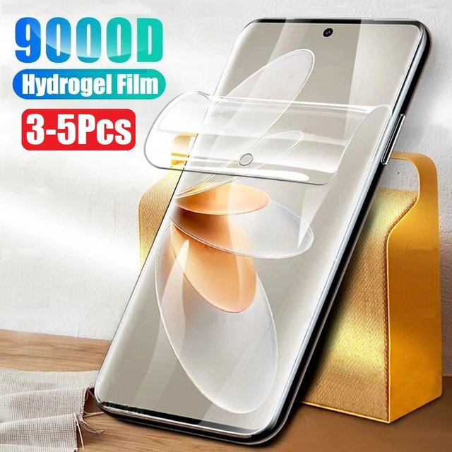 3 bis 5 Stück Hydrogelfolie Displayschutzfolie für Huawei Honor 100 90 80 70 60 Pro und Honor 50 in Transparent - Bild 1