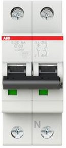ABB S201-C63NA Leitungsschutzschalter 63A 230V 2CDS251103R0634 - Bild 1