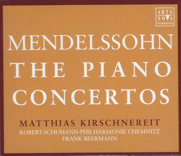 Felix Mendelssohn-Bartholdy Die Klavierkonzerte CD von Arte Nova Classics mit Matthias Kirschnereit, beige - Bild 1