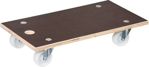 WAGNER SYSTEM Transporthilfe MM in Braun mit einer maximalen Tragfähigkeit von 250 kg, B/H: 300 x 110 mm - Bild 1