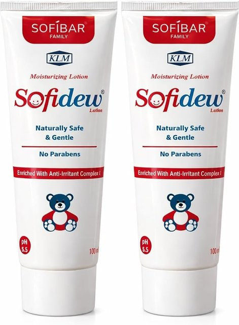 SOFIDEW Babycreme, Lotion für Gesicht und Körper, 100 ml, Kinder - Bild 1