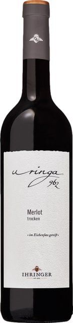 Ihringer Uringa 962 Fohrenberg Merlot Rotwein, Baden, 2020, trocken, 0,75 l - Bild 1