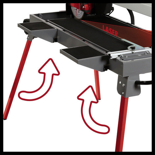 Einhell Radial-Fliesenschneidmaschine TE-TC 920 UL, 900 W, rot-grau-schwarz - Bild 5