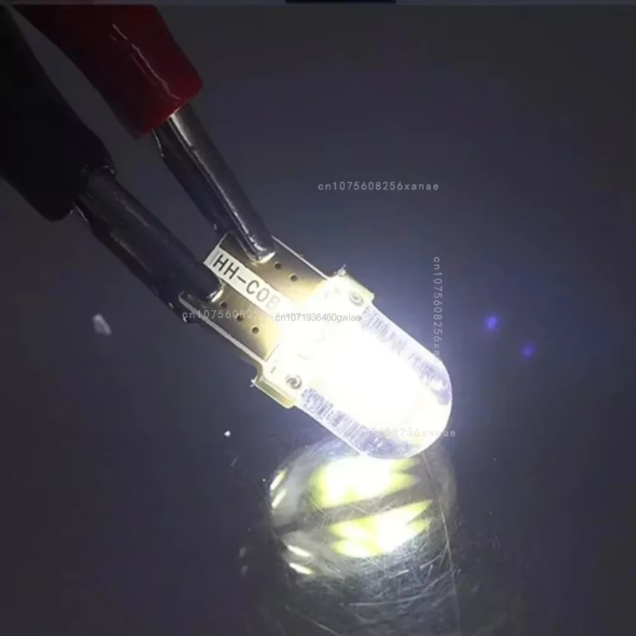 Amagi T10 COB LED Kennzeichenleuchten mit Silikon Gehäuse in Transparent, wasserdicht und hochhell - Bild 3