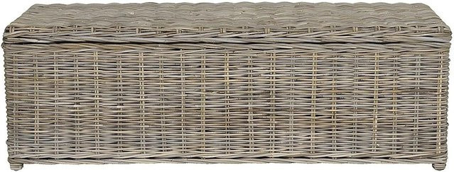 Vente-unique Truhe und Kiste Gao in Grau, Breite: 130 cm - Bild 1