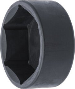 BGS Kraft-Steckschlüssel-Einsatz Sechskant mit 20 mm Innenvierkant 3/4 Zoll und 90 mm Schlüsselweite in Schwarz - Bild 1