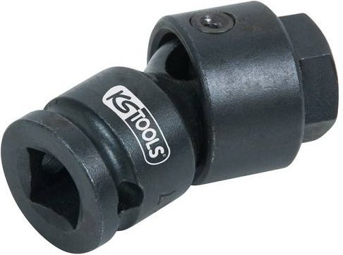 KS Tools 3/8 Zoll Gelenk-Öldienst-Bit-Stecknuss für Innensechskant-Schrauben, 17 mm, Chrome-Molybdän, Schwarz - Bild 1