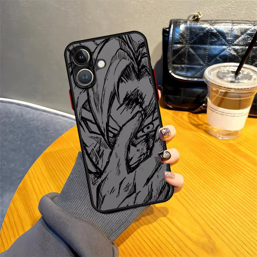 Dragon Ball Handyhülle für Apple iPhone mit Goku und Vegeta Design in Multicolour - Bild 2