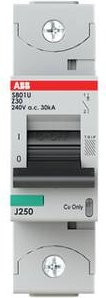 ABB S801U-Z30 Leitungsschutzschalter 30A 240V Grau 2CCS881017R0305 - Bild 1