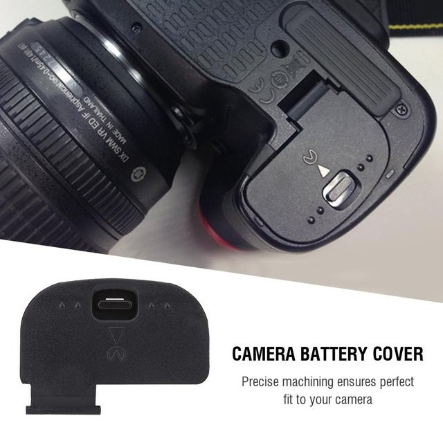 Nikon Batteriefachdeckel Ersatzteil in Schwarz für Nikon D7200 DSLR Kamera - Bild 1