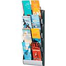 Paperflow Prospekthalter Integral A4 in Silber aus Metall und Kunststoff B/H/T: 23,2 x 69 x 9 cm - Bild 2