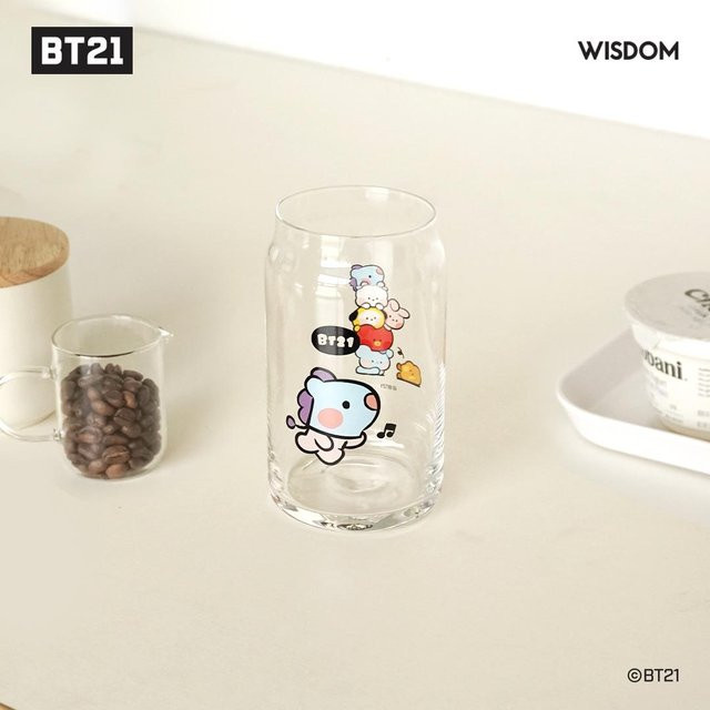 BT21 Minini Glasbecher von BTS in Transparent - Bild 1