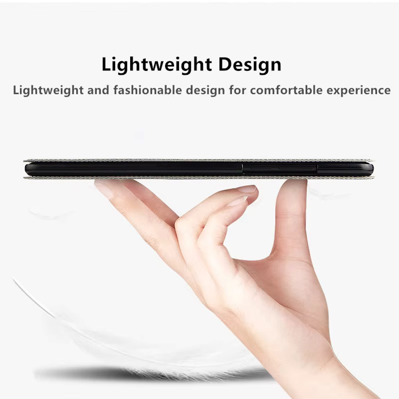 AJIUYU Standhülle für Samsung Galaxy Tab A 8.0 2019 SM-T290 SM-T295 SM-T297 Schutzhülle in Blau und Grau - Bild 3