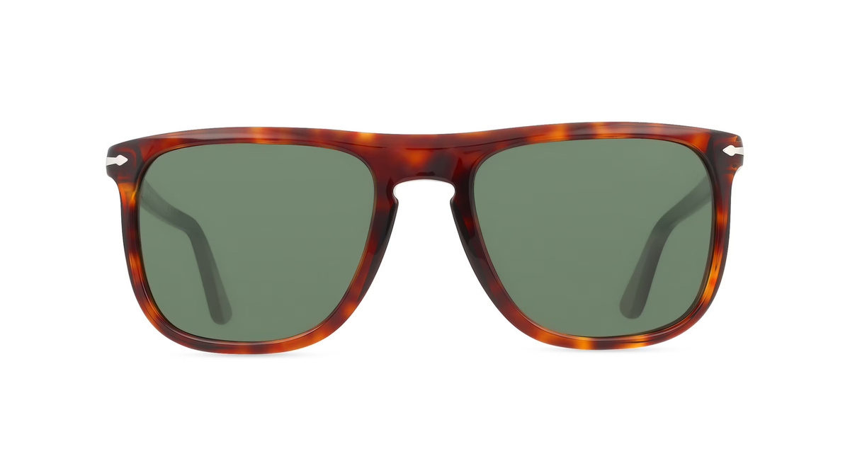 Persol PO3336S Sonnenbrille, Vollrand, Eckig, Acetat, Unisex, braun - Bild 1