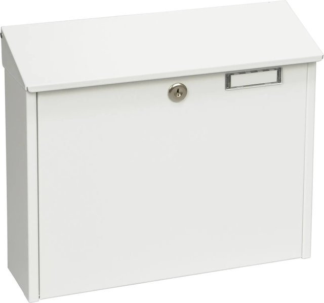 MEFA Briefkasten Trend 4 Weiß B: 32 cm, T: 36,8 cm, H: 11,3 cm - Bild 1