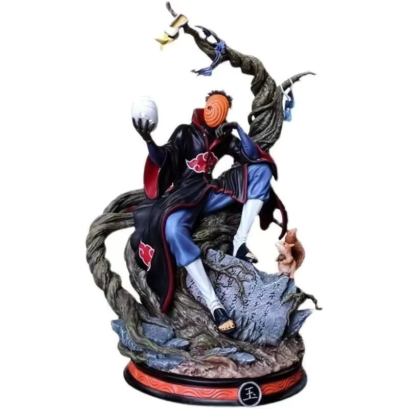 Bandai Naruto Uchiha Obito Tobi Akatsuki Actionfigur, 33 cm, Kunststoff - Bild 4