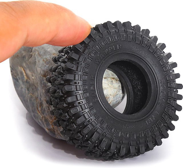 RS Red Spider 1.0 Crawler-Reifen, Zubehör, 55mm, Schwarz, Rot - Bild 1