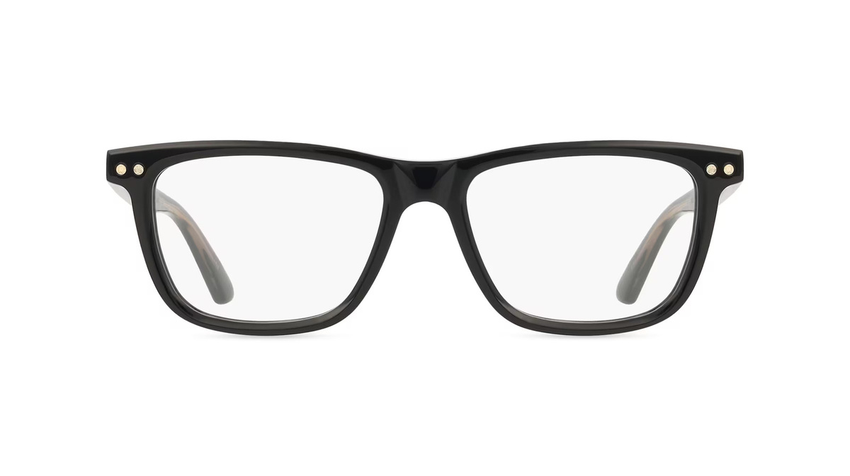 Montblanc MB0322O Korrektionsbrille, Vollrand, Quadratisch, Acetat, Unisex, Schwarz - Bild 1