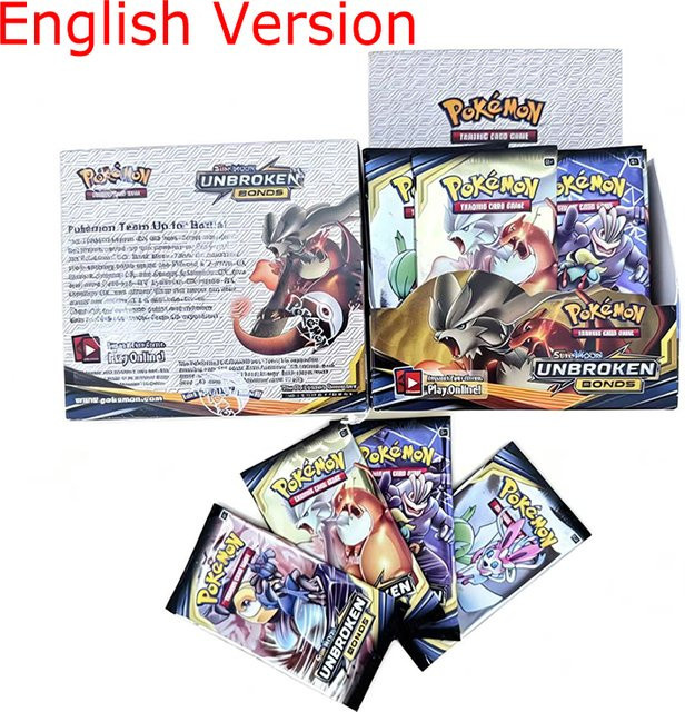 Pokémon TCG Sun & Moon Unbroken Bonds, Sammelkartenspiel, Englisch - Bild 1