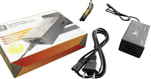 Eaxus 96W Notebook-Netzteil in Schwarz mit Barrel-Plug für 12V bis 24V - Bild 1