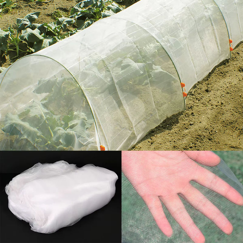 Transparentes Insektenschutznetz zur Gewächshausabdeckung und zum Schutz von Gartenpflanzen, Gemüse, Obst und Blumen - Bild 3