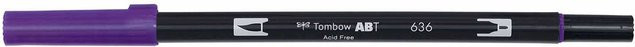 Tombow ABT Dual Brush Pen in Imperialpurple 636 - Bild 1