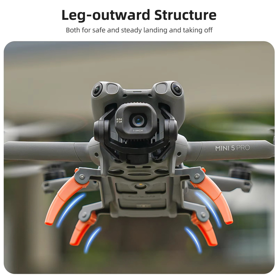DJI Mini 5 Pro Fahrwerk mit Landungsbeinschutz und erweiterten faltbaren Füßen - Bild 6