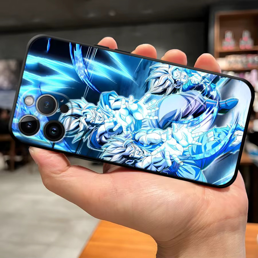 Dragon Ball Goku Handyhülle für iPhone Modelle in Schwarz - Bild 6